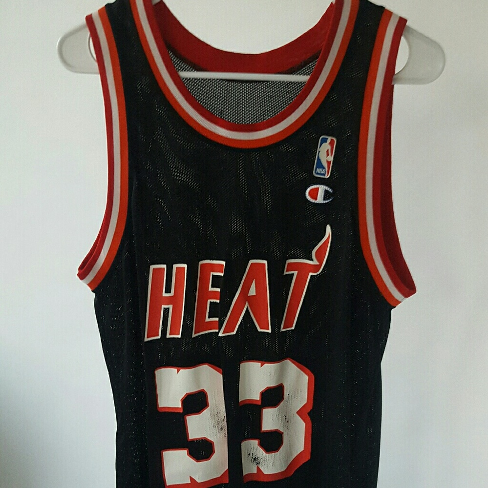 90s Miami Heat Alonzo Mourning Jersey